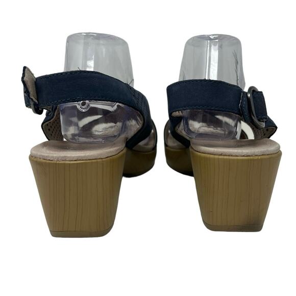 Dansko Jacinda Slingback Perforated Leather Sandals 42/11.5 - Picture 3 of 10